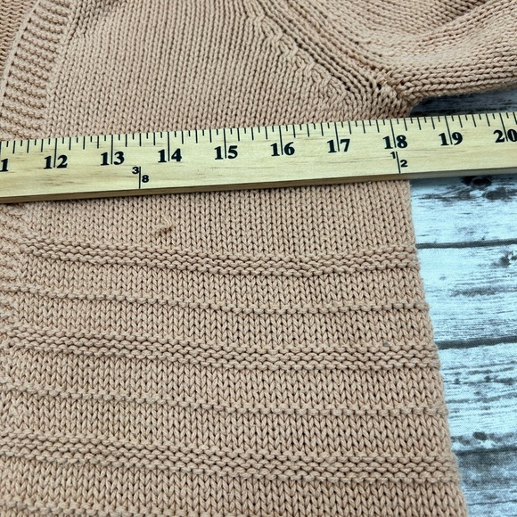 Old Navy light pink knitted long cardigan sweater women’s size small - Picture 6 of 6